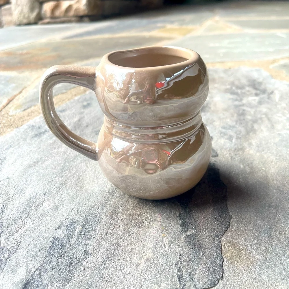 New🌟Merry Snowman Mug-Pearl /Cream